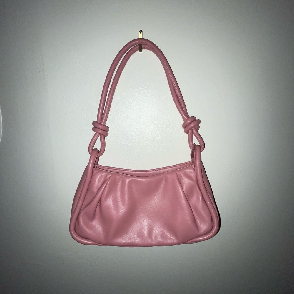 A new day pink pleather purse